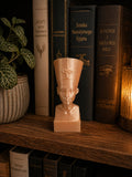 Popiersie Nefertiti — Rzeźba 3D Gold Sand | Dekoracja Egipska